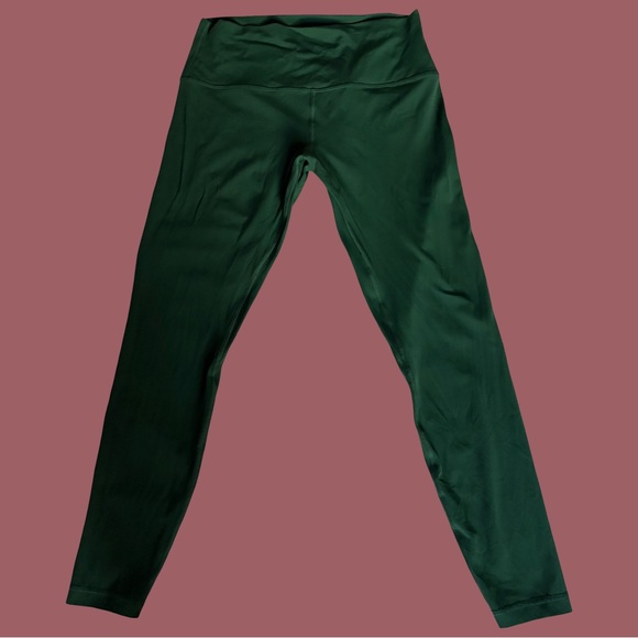Lululemon Leggings Size 12 Align High Rise Pant Everglade Green 28" Inseam - Picture 1 of 9
